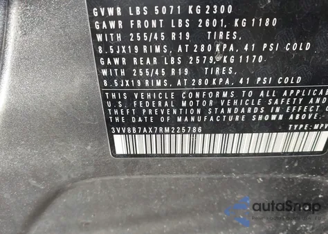 2024 Volkswagen Tiguan 2.0T Se R-Line Black z USA, uszkodzony, nr VIN 3VV8B7AX7RM225786